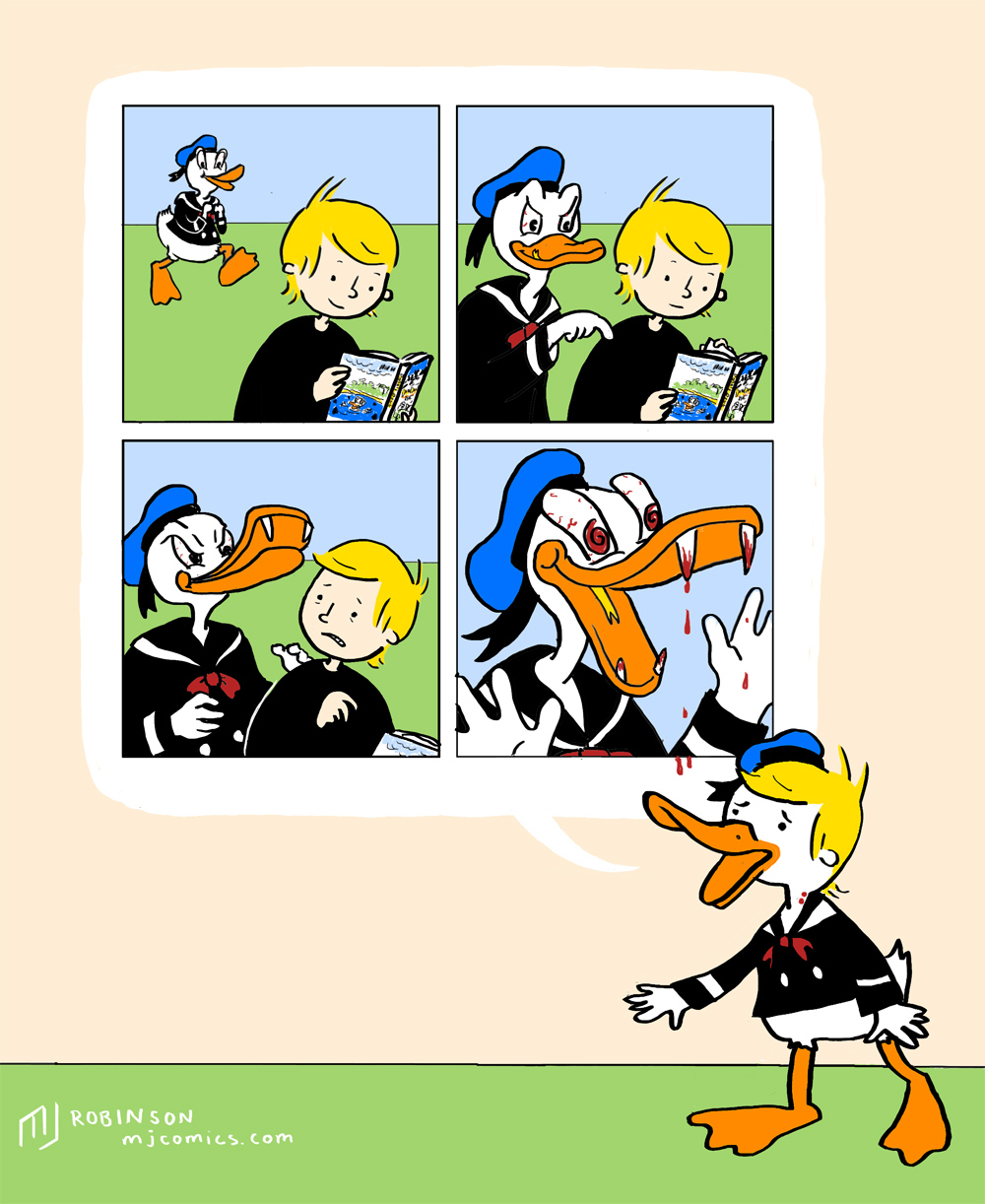 Donald the Duckpire vs. MJ Donald the Duckpire vs. MJ